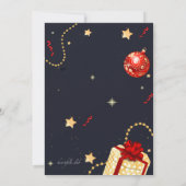 Gute Neujahrsfeste Einladung (Rückseite)