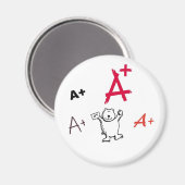 Gute Note A+ Magnet (Vorderseite/Rückseite)