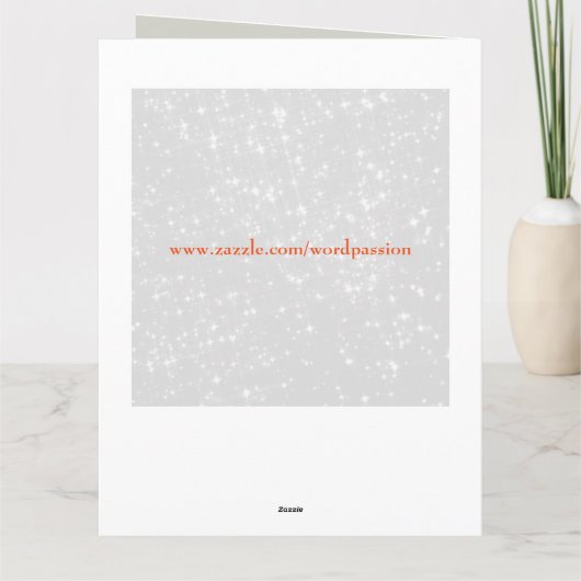 Gute Oma-Design Karte (Rückseite)