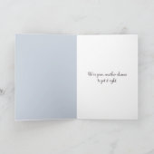 Gute Ozeanansicht im neuen Jahr Karte (Innenseite)