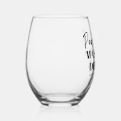 Gute Paare mit Master-Grad-Abschluss-Geschenk Weinglas Ohne Stiel (Rechts)