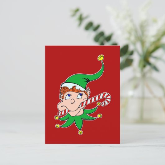 Gute Pixie Postkarte (Stehend Vorderseite)