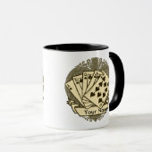 Gute Poker Hand Tasse (VorderseiteRechts)