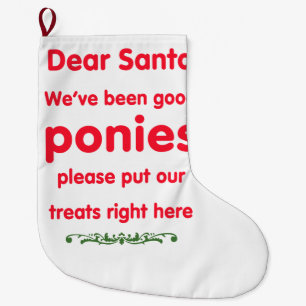 gute Ponys Großer Weihnachtsstrumpf