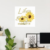 Gute POSTER-Printwerbung für das Leben Poster (Heimbüro)