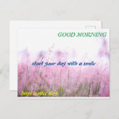 gute Postkarte (Vorne/Hinten)