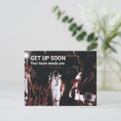 Gute Postkarte: Ihr Team braucht Sie Postkarte (Stehend Vorderseite)