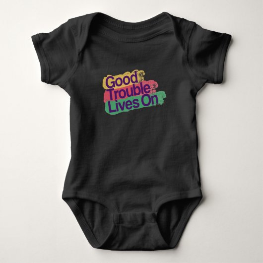 GUTE PROBLEMATIK BABY STRAMPLER (Vorderseite)