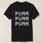 GUTE PUNKTE PURR PURR KITTY CAT-SHIRT T-Shirt (Design vorne)