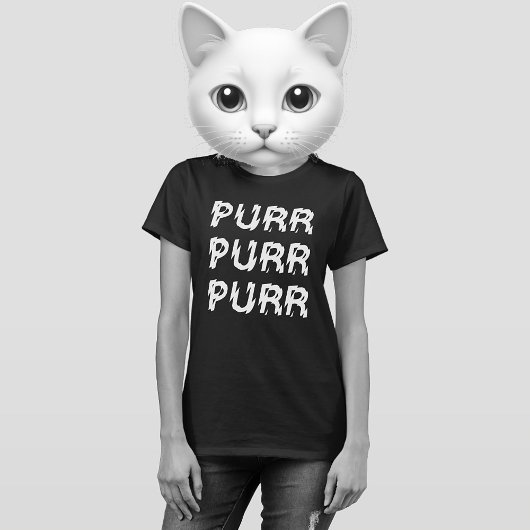 GUTE PUNKTE PURR PURR KITTY CAT-SHIRT T-Shirt