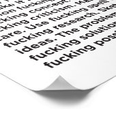 Gute Ratschläge Poster (Ecke)