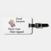 Gute Rechtsanwälte Gepäckanhänger (Vorderseite horizontal)