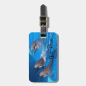 "Gute Reise" by mysteryella Gepäckanhänger (Vorderseite vertikal)