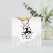 Gute Reise! Feiertagskarte (Stehend Vorderseite)