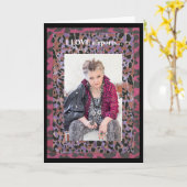 Gute Reise geklappte Grußkarte Karte (Gelbe Blume)