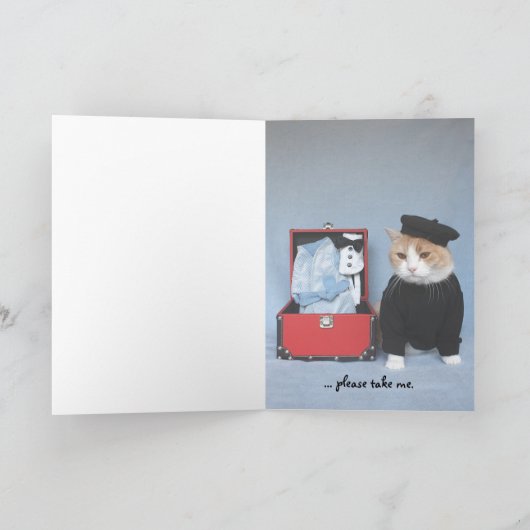 Gute Reise! Karte (Innenseite)