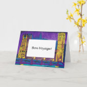 Gute Reise London Karte (Gelbe Blume)