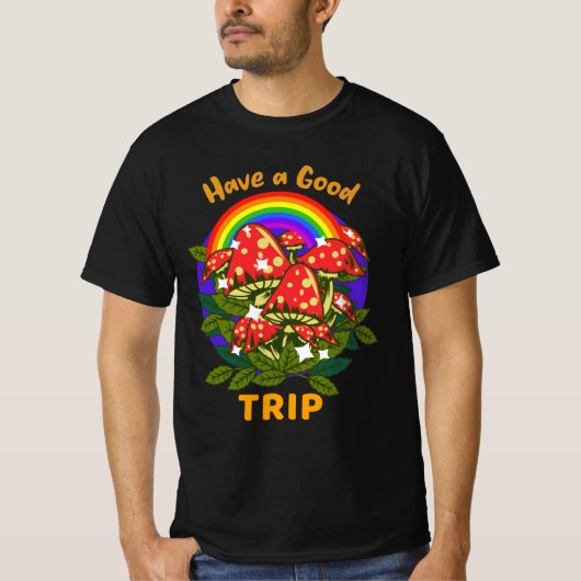 Gute Reise / magische Pilze / magische Wurzeln T-Shirt (Vorderseite)
