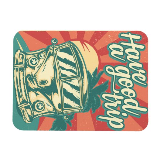 Gute Reise Magnet (Horizontal)