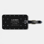 Gute Reise mit Saucer Gepäckanhänger (Rückseite horizontal)