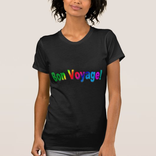 Gute Reise T-Shirt (Vorderseite)