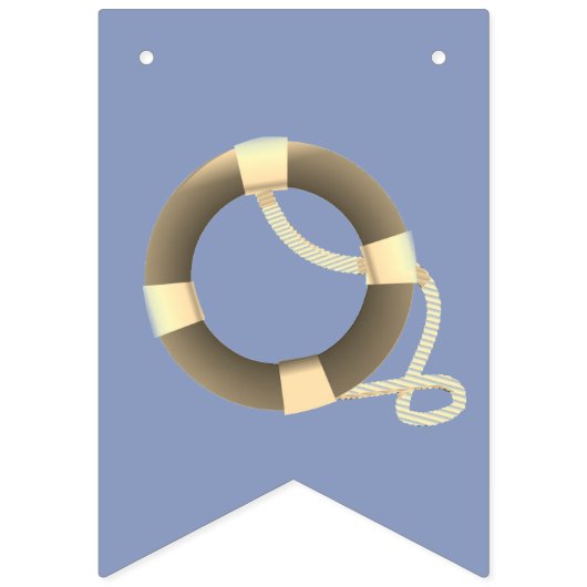 Gute Reise Wimpelkette (Zweite Fahne)