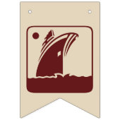 Gute Reise Wimpelkette (Dritte Fahne)