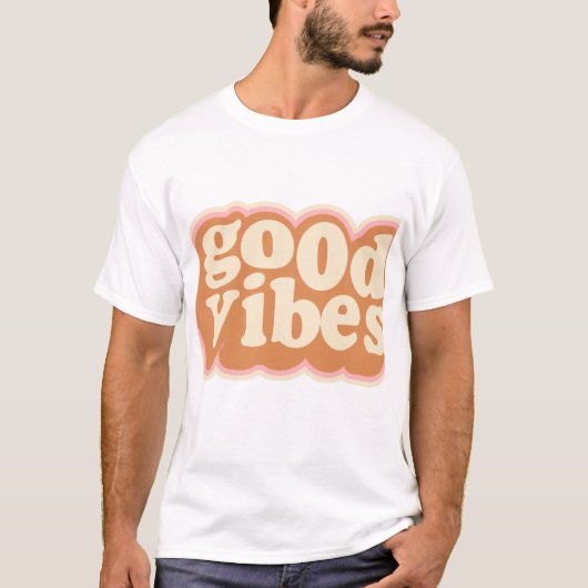 Gute Retro-Vibes. T-Shirt (Vorderseite)