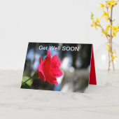 GUTE ROSE-Karte Karte (Gelbe Blume)