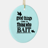 Gute Sachen kommen zu denen, die anlocken Keramikornament (Rechts)