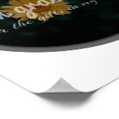 gute Sätze für Motivation und Inspiration Poster (Ecke)