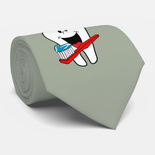 Gute, saubere Zähne Krawatte