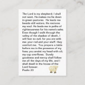 Gute Schafe und verlorene Schafe Visitenkarte (Rückseite)