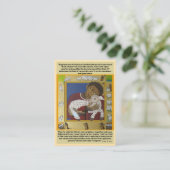 Gute Schafe und verlorene Schafe Visitenkarte (Stehend Vorderseite)