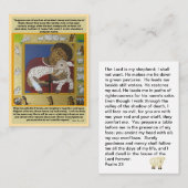 Gute Schafe und verlorene Schafe Visitenkarte (Vorne/Hinten)