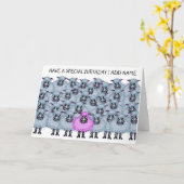 Gute Schafherde Karte (Gelbe Blume)