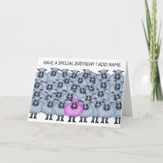 Gute Schafherde Karte (Vorderseite)