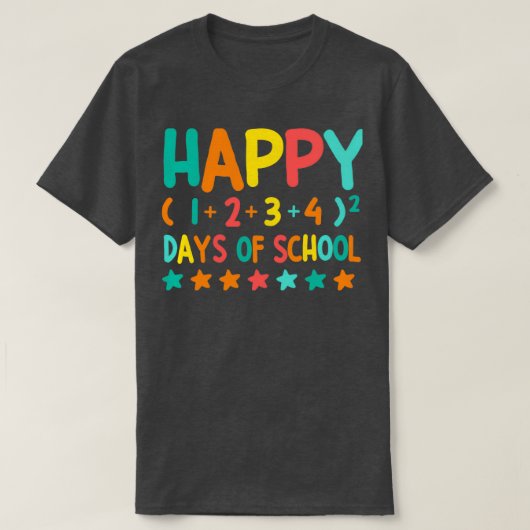 Gute Schultage T-Shirt (Design vorne)