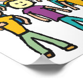 Gute Schwierigkeiten Poster (Ecke)