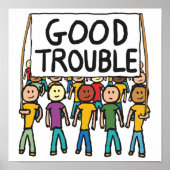 Gute Schwierigkeiten Poster (Vorne)