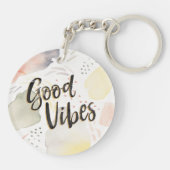 Gute Schwingungen der Wiesen-Brisen-III | Schlüsselanhänger (Rückseite)