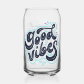 Gute Schwingungen Glas (Vorderseite)