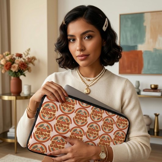 Gute Schwingungen Laptopschutzhülle