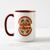 Gute Schwingungen Tasse (Links)