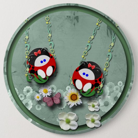 Gute Schwingzeit Button (Vorderseite)