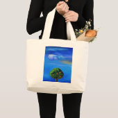Gute Seite über dem Orangenbaum 2012 Jumbo Stoffbeutel (Vorderseite (Produkt))
