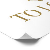 Gute Sicht 90. Geburtstag Poster (Ecke)