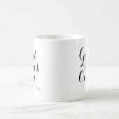 Gute Sicht nur inspirierendes Motivierend Glück Kaffeetasse (Mittel)