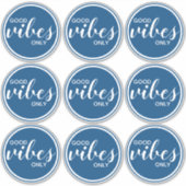 Gute Sicht nur Motivierend inspirierendes Zitat Aufkleber (Vorderseite)