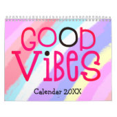 Gute Sicht Positive Zitate Regenbogen Kalender (Titelbild)